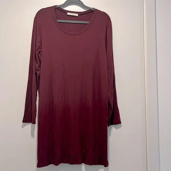 Rokoko Long Sleeve Shift mini dress Sz L - Picture 9 of 9